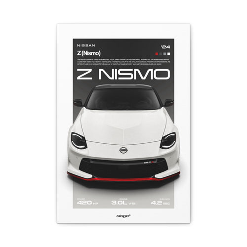 NISSAN Z NISMO - CANVAS POSTER