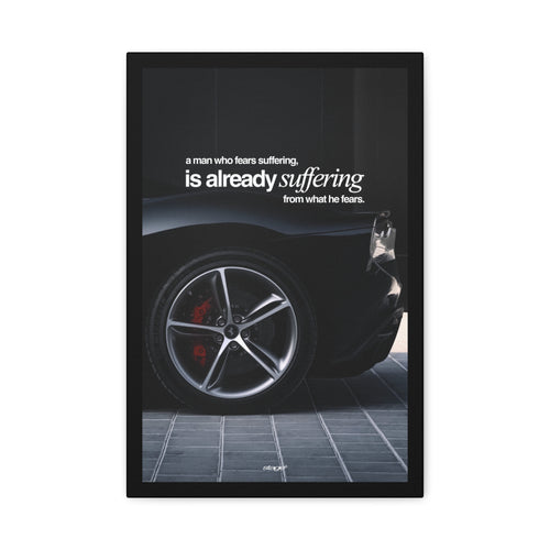 FEAR - FERRARI CANVAS POSTER
