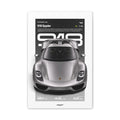PORSCHE 918 SPYDER - CANVAS POSTER