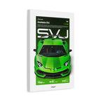 LAMBORGHINI AVENTADOR SVJ - CANVAS POSTER