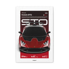 LAMBORGHINI HURACÁN STO - CANVAS POSTER