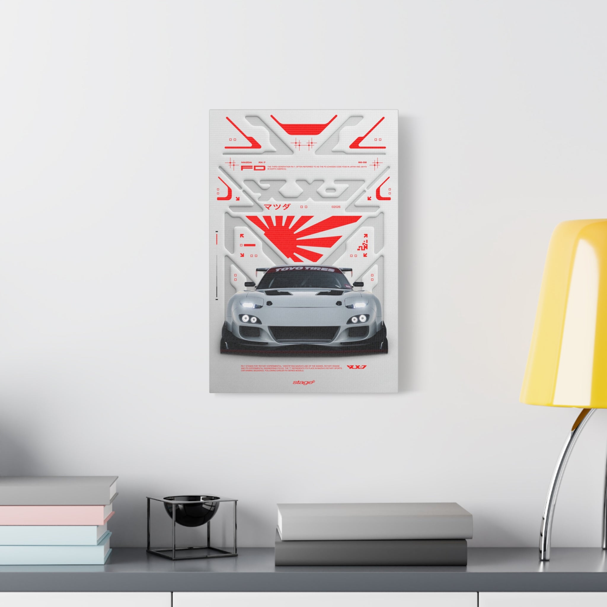 Mazda RX-7 (Matte Canvas)