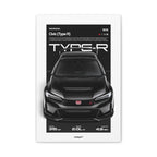HONDA CIVIC TYPE R - CANVAS POSTER
