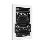 HONDA CIVIC TYPE R - CANVAS POSTER