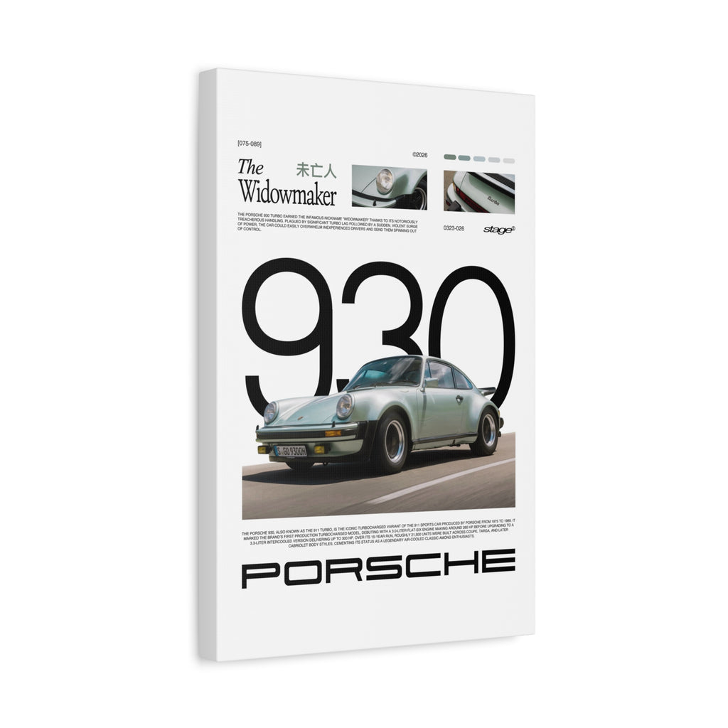 PORSCHE 911 "WIDOWMAKER" (MATTE CANVAS)