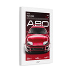 TOYOTA SUPRA A80 - CANVAS POSTER
