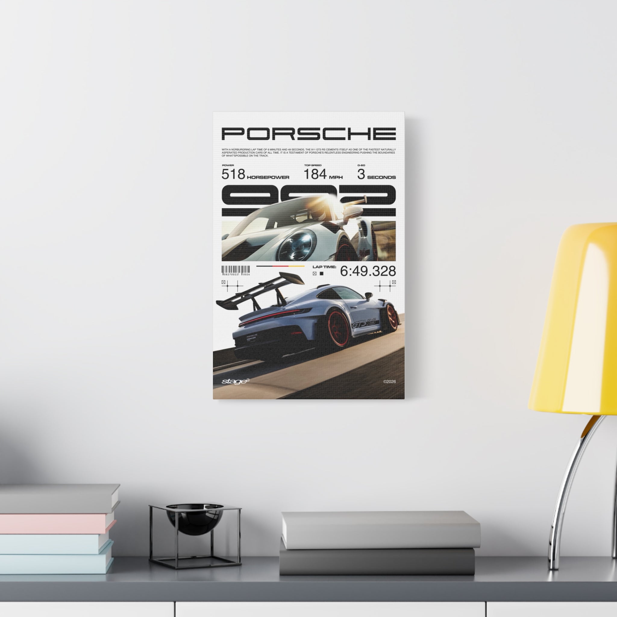 PORSCHE 992 GT3 RS (MATTE CANVAS)