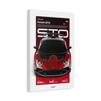 LAMBORGHINI HURACÁN STO - CANVAS POSTER