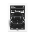 MERCEDES-AMG C63 - CANVAS POSTER