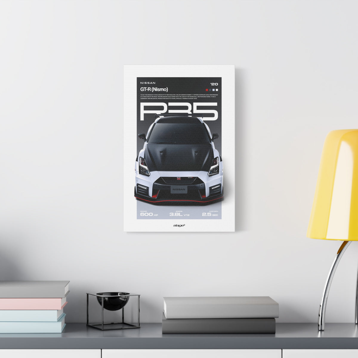 NISSAN GT-R NISMO - CANVAS POSTER