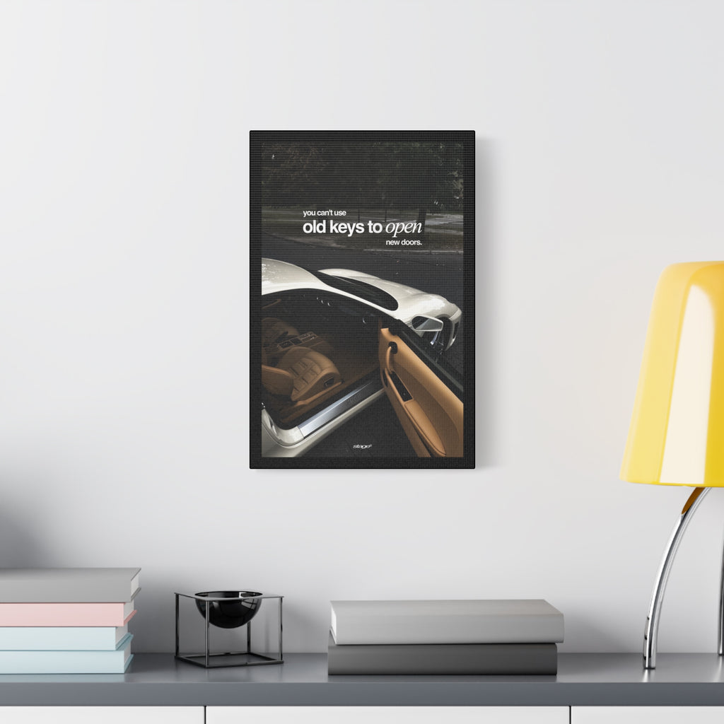 NEW DOORS - FERRARI CANVAS POSTER