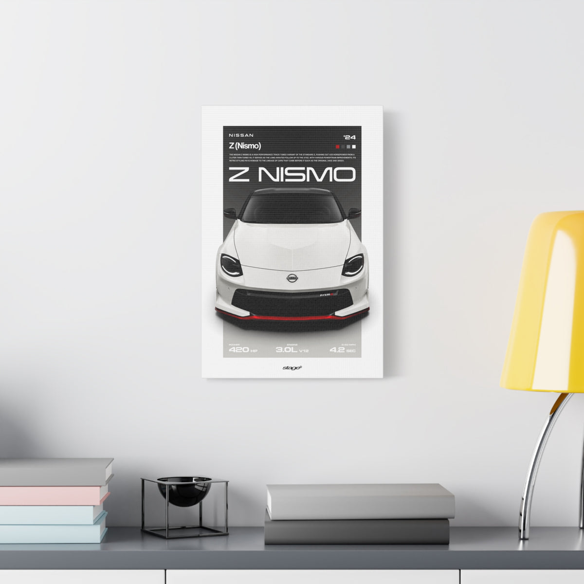 NISSAN Z NISMO - CANVAS POSTER