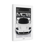 MASERATI MC12 - CANVAS POSTER
