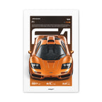MCLAREN F1 - CANVAS POSTER