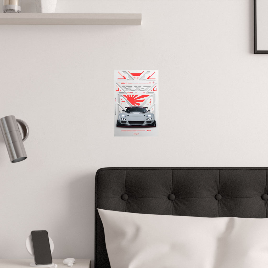 MAZDA RX-7 (SATIN PRINT)