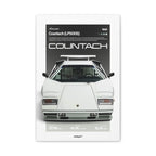 LAMBORGHINI COUNTACH - CANVAS POSTER