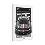 FERRARI F80 - CANVAS POSTER
