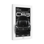 MERCEDES-AMG C63 - CANVAS POSTER