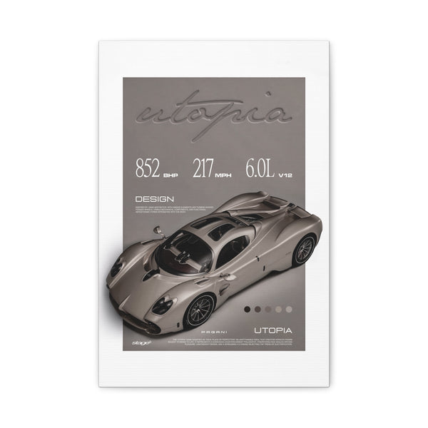 PAGANI UTOPIA (MATTE CANVAS)