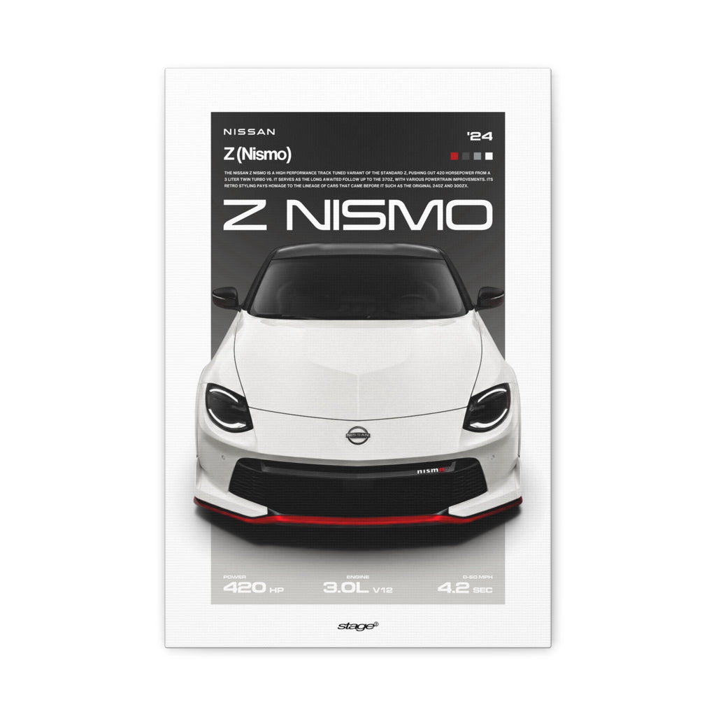 NISSAN Z NISMO - CANVAS POSTER