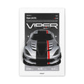 DODGE VIPER ACR - CANVAS POSTER