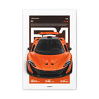 MCLAREN P1 - CANVAS POSTER