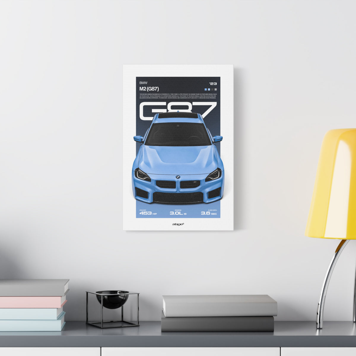 BMW M2 G87 - CANVAS POSTER