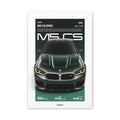 BMW M5 CS - CANVAS POSTER