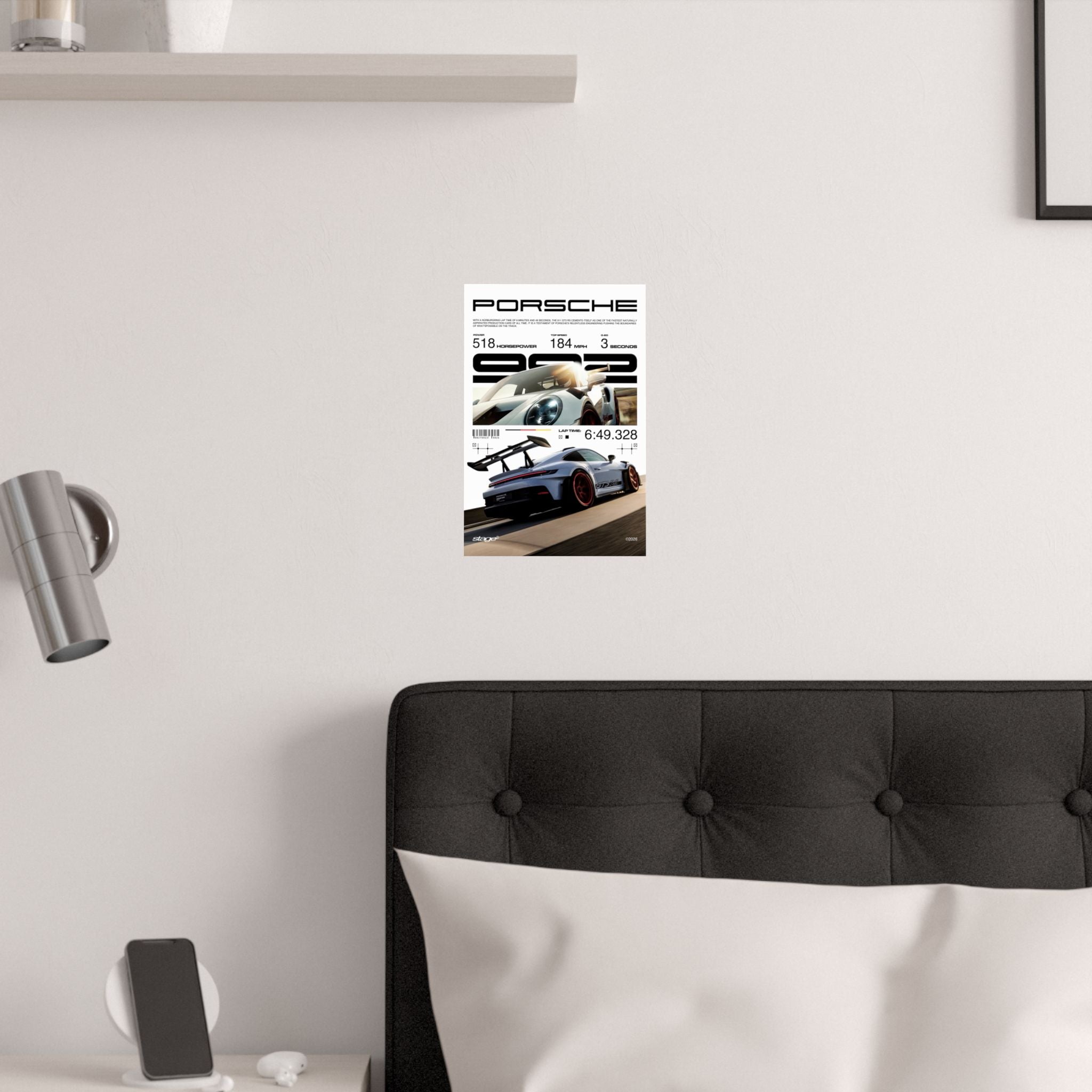 PORSCHE 992 GT3 RS (SATIN PRINT)