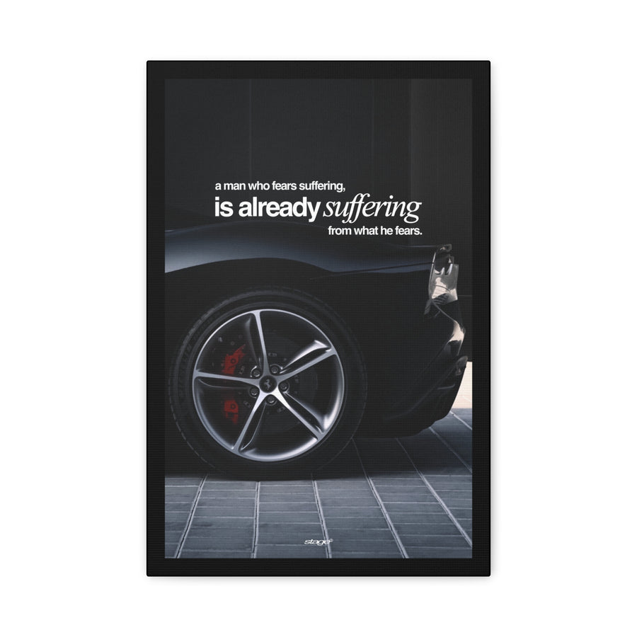 FEAR - FERRARI CANVAS POSTER