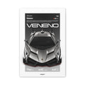 LAMBORGHINI VENENO - CANVAS POSTER
