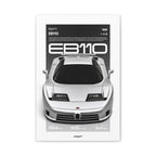 BUGATTI EB110 - CANVAS POSTER