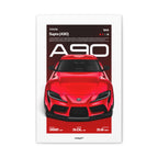TOYOTA SUPRA A90 - CANVAS POSTER