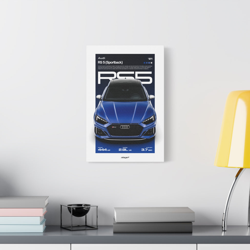 AUDI RS 5 SPORTBACK - CANVAS POSTER