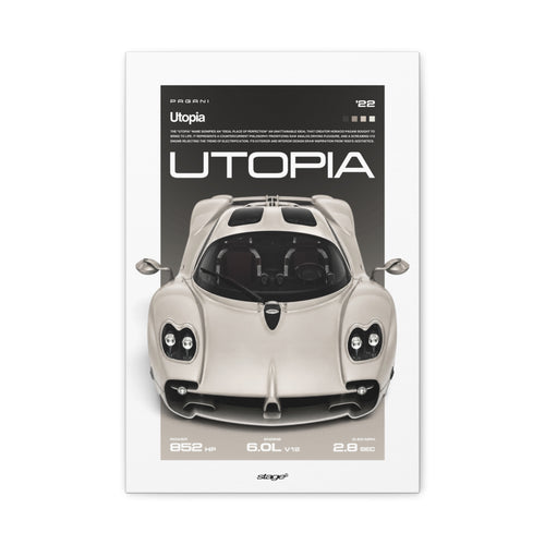 PAGANI UTOPIA - CANVAS POSTER