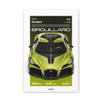 BUGATTI BROUILLARD - CANVAS POSTER