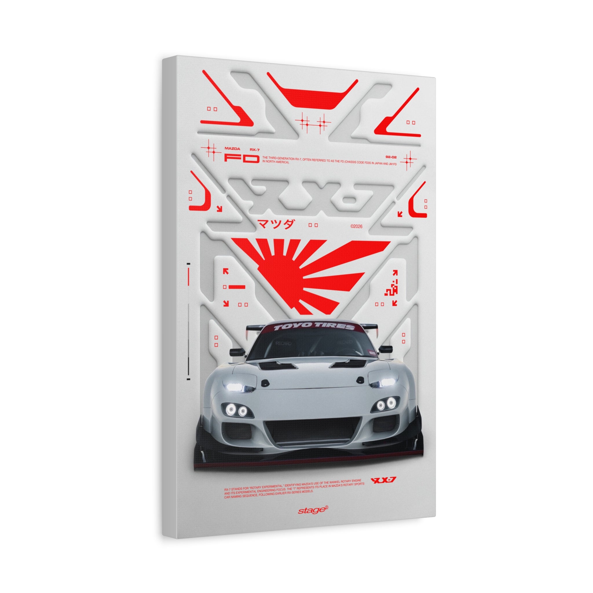 Mazda RX-7 (Matte Canvas)