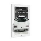 LAMBORGHINI COUNTACH - CANVAS POSTER