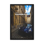 NOTHING IS IMPOSSIBLE - ASTON MARTIN CANVAS POSTER