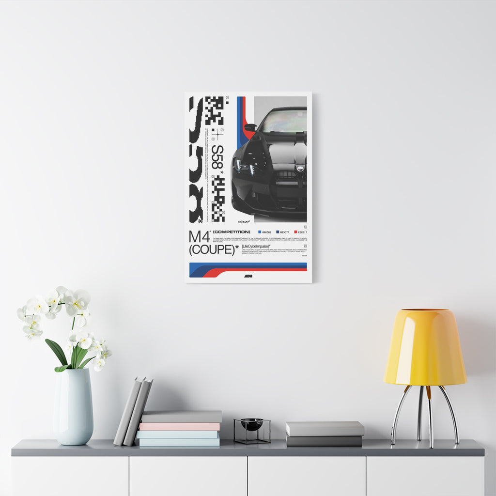 M4 COMPETITION (MATTE CANVAS)