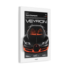BUGATTI VEYRON SUPERSPORT - CANVAS POSTER